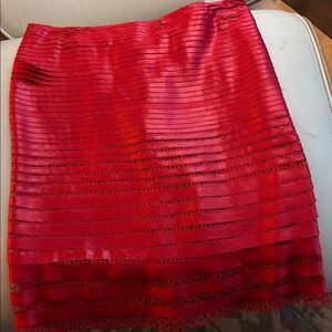Tom Ford Radiant Red Skirt